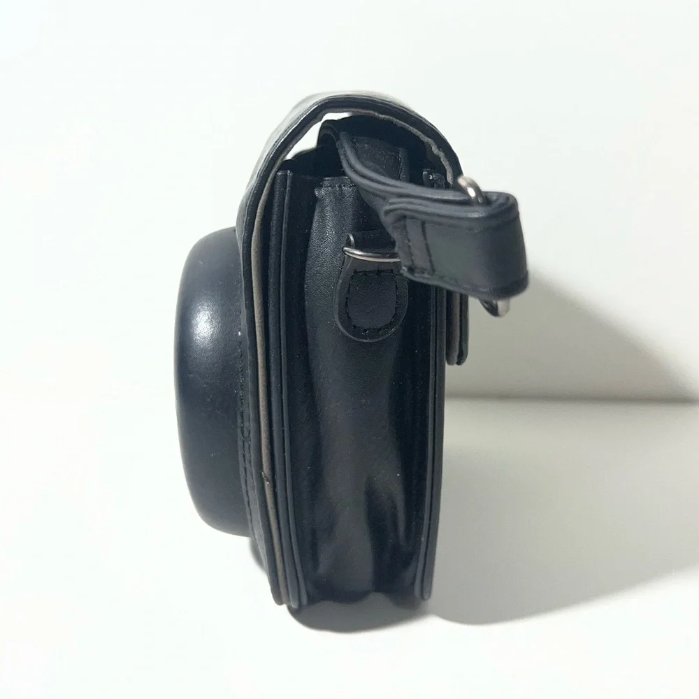 Fujifilm Instax Mini 8 Mini 8+ Mini 9 Instant Camera Leather Case W/ Strap
